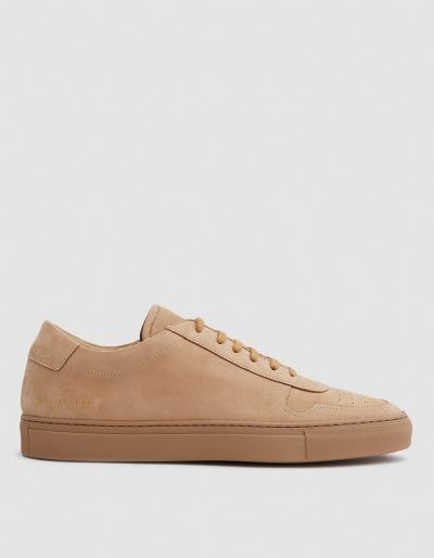 Common Projects Bball Low In Tan Nubuck