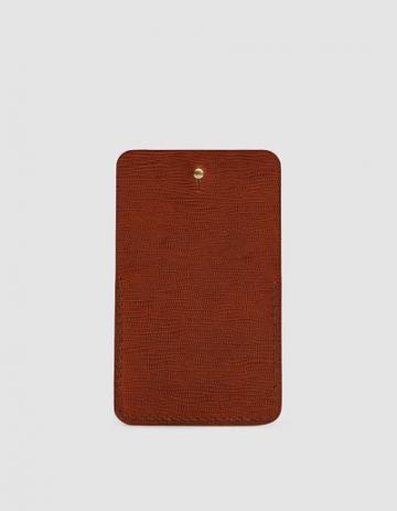 Southern Field Industries Stud Wallet In Embossed Tan