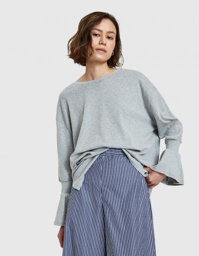 Stelen Kina Heavyweight Tee In Grey
