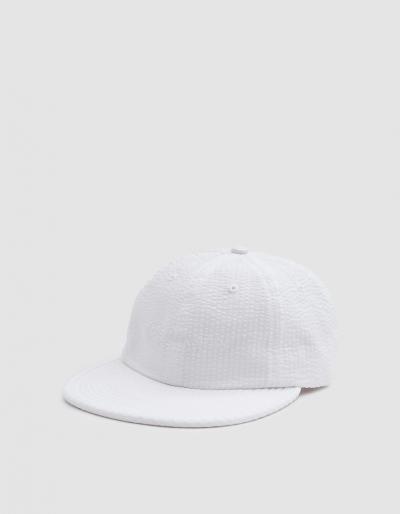 Pop Trading Co. Script Flexfoam 6 Panel Hat In White