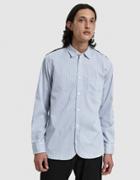 Junya Watanabe Man Twill Stripe Check Button Up