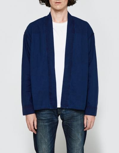 Visvim Lhamo Shirt (indigo Overdye)
