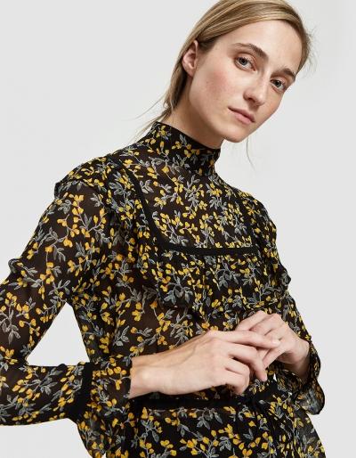 Ganni Marceau Georgette Blouse