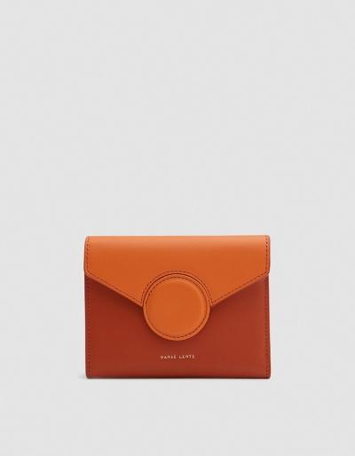 Danse Lente Passport Holder In Terracotta