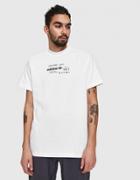 Adidas X Alexander Wang Aw Graphic Tee In Core White