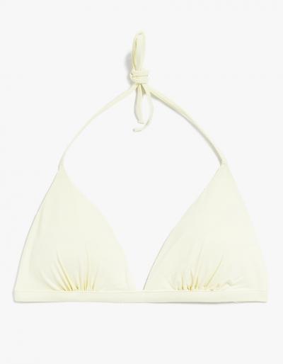 Asceno Triangle Top In Wax Yellow
