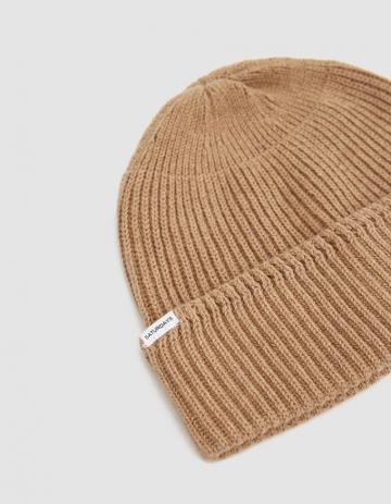 Saturdays Nyc 1x1 Rib Beanie In British Khaki
