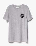 Soulland Ribbon T-shirt In Grey