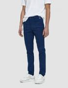 Dickies Construct Straight Slim Pintuck Chino Pant In Og Air Force Blue