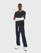 Acne Studios Face Track Pant In Navy