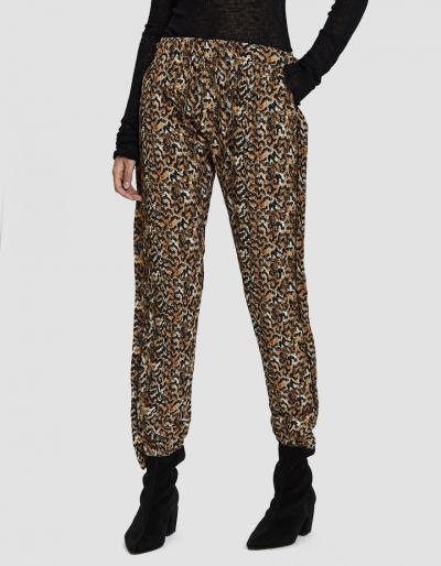 Collina Strada Cardio Leopard Print Jogger
