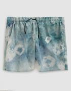 Acne Studios Perry Printed Swim Trunks In Teal