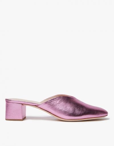 Loeffler Randall Lulu Mule In Carnation Pink