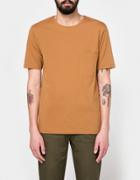 Lemaire Pocket Tee Shirt In Tobacco