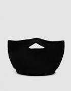 Lauren Manoogian Crochet Bowl Bag In Black