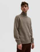 Mhl Saddle Sleeve Roll Neck In Natural