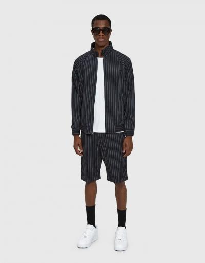 St Ssy Bryan Harrington Jacket In Navy