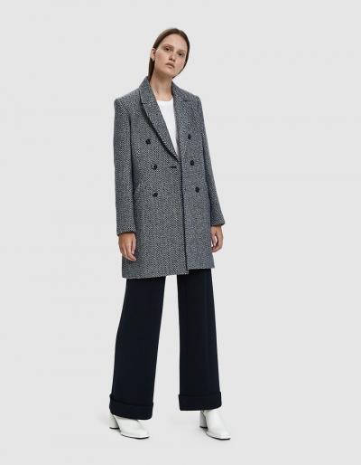 A.p.c. Joan Herringbone Coat