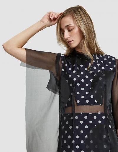 Maison Margiela Dots Jacquard Dress