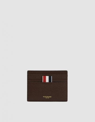 Thom Browne Pebble Grain Card Holder