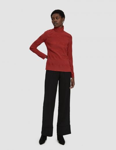 Rachel Comey Varda Turtleneck In Red