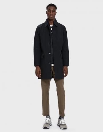Norse Projects Thor Gore-tex Overcoat In Black
