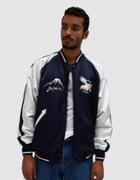 Beams Japan Beams Japan Reversible Souvenir Jacket In Navy