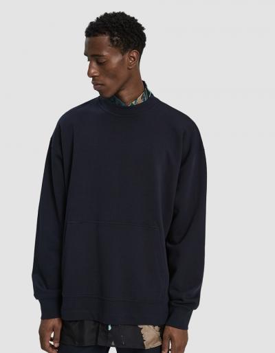 Dries Van Noten Crewneck Sweatshirt In Navy