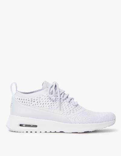 Nike Air Max Thea Ultra Flyknit In Pure Platinum/white
