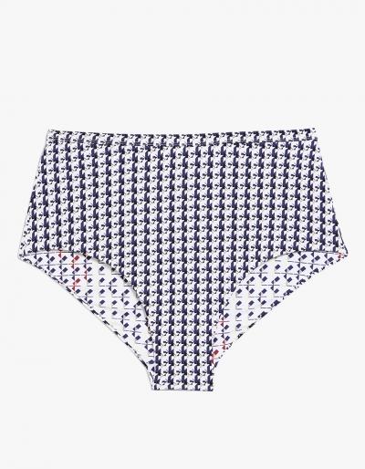 Asceno High Waisted Bottom In Compact Navy