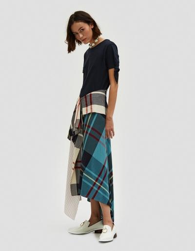 J.w. Anderson Patchwork Button Front