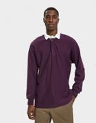 Paa L/s Rugby Shirt In Eggplant