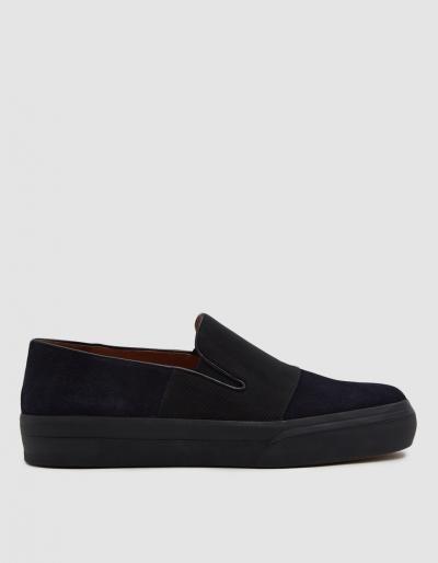 Dries Van Noten Slip-on Sneaker In Navy
