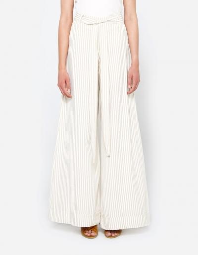 Stelen Antonio Striped Pant In Khaki