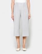 Pleats Please By Issey Miyake Straight Leg Cropped Pants In