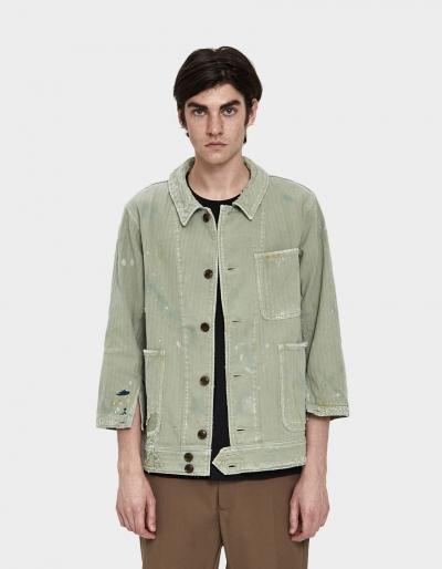 Visvim Benny Herringbone Crash Jacket