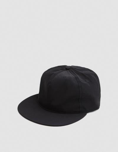 Paa Pleat Cap In Black