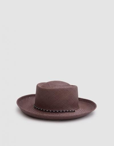 Clyde Gambler Hat In Dark