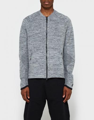 Nike Tech Knit Jacket In Carbon Heather