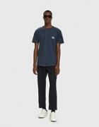 St Ssy S/s Basic St Ssy Crewneck Tee In Ink