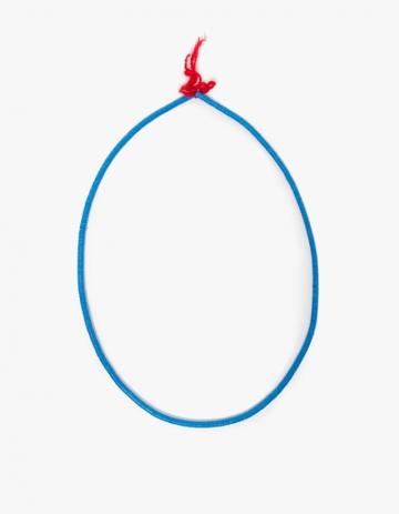 Need Supply Co. Vintage Vinyl Necklace Blue