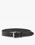 Filson Bridle Leather Belt In Black