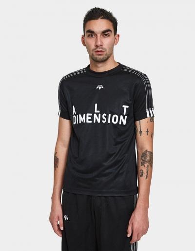 Adidas X Alexander Wang Aw Soccer Jersey Ii In Black/white