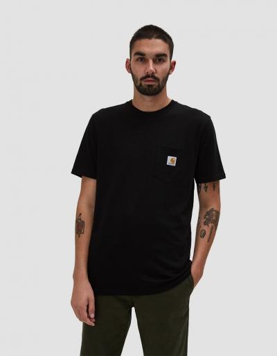Carhartt Wip S/s Pocket T-shirt In Black
