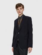 Dries Van Noten Blaine Sportcoat In Navy
