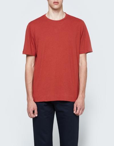 Mhl Mhl Basic T-shirt In Faded Red