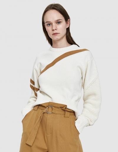 3.1 Phillip Lim Long Sleeve Striped Pullover