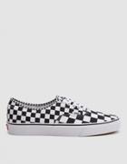 Vans Authentic Sneaker In Black White Checker