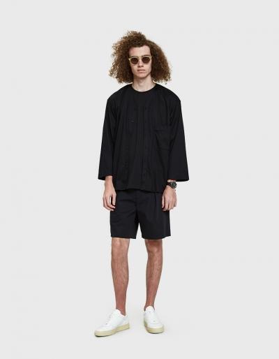 Lemaire V-neck Button Down