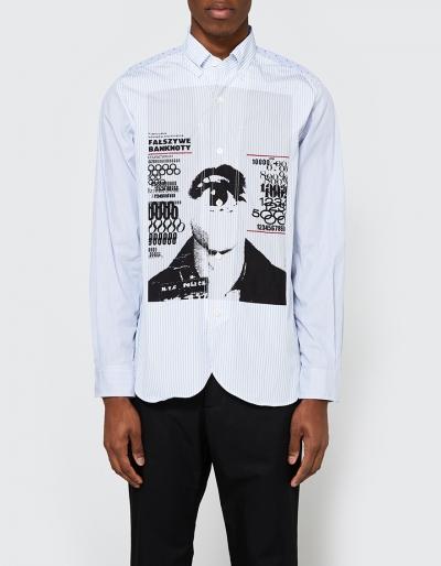 Junya Watanabe Man Cotton Stripe Mix